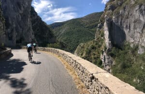 Rennradreise von Garmisch bis an Gardasee in den Bergen