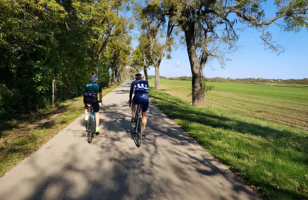 Saarland Wochenendreise Rennradfahrer